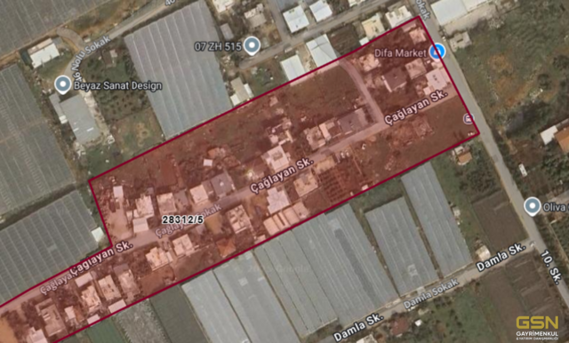 1-ANTALYA KEPEZ MENDERES MAH. TAKASLI TARLA